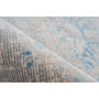 Voir la diapositive 3 : Paris Prix Tapis Vintage à Franges  Baroque III  Gris & Turquoise