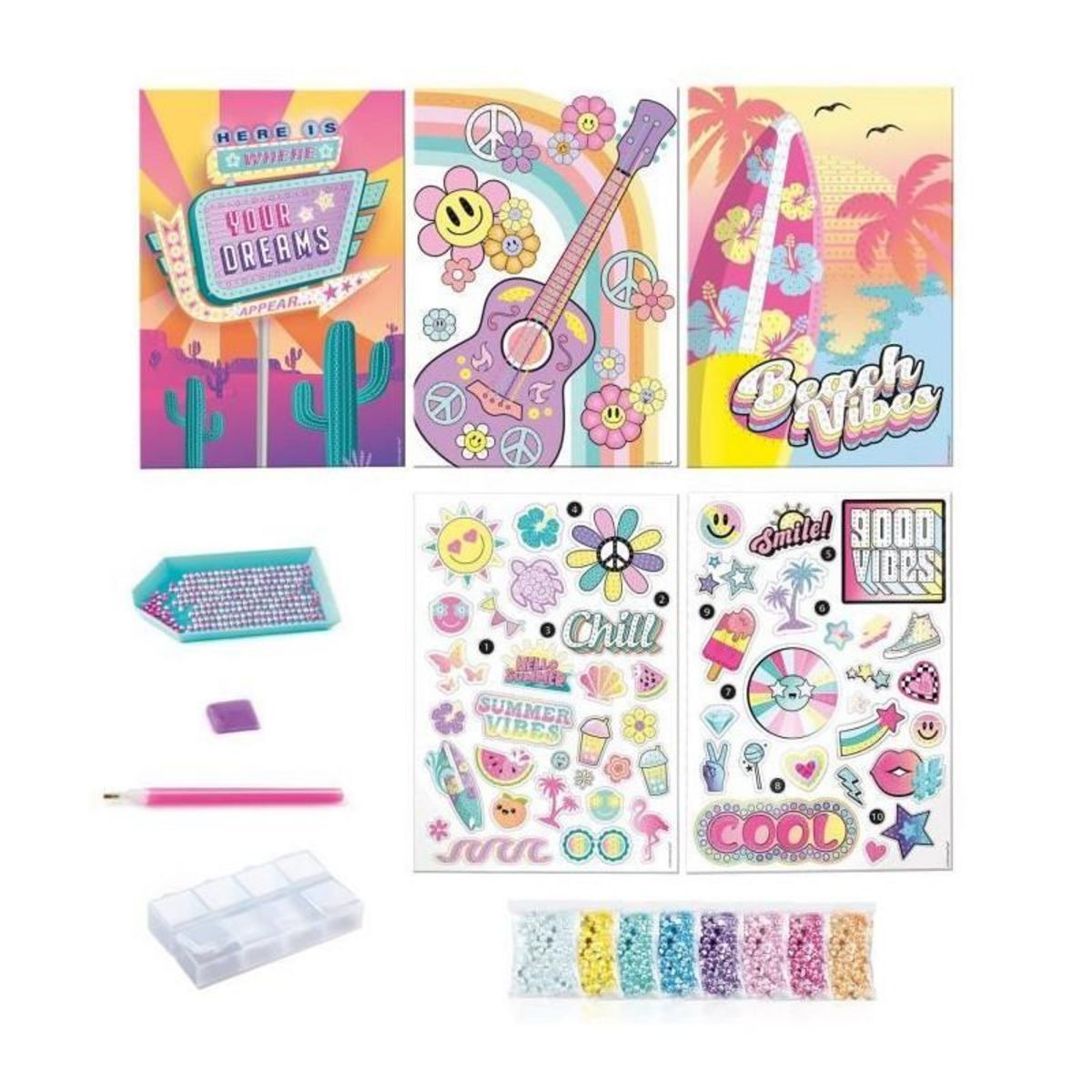 Canal Toys Canal Toys - STYLE 4 EVER - Kit de Diamant'art - Compatible avec le Diamond Art LED case - OFG 321