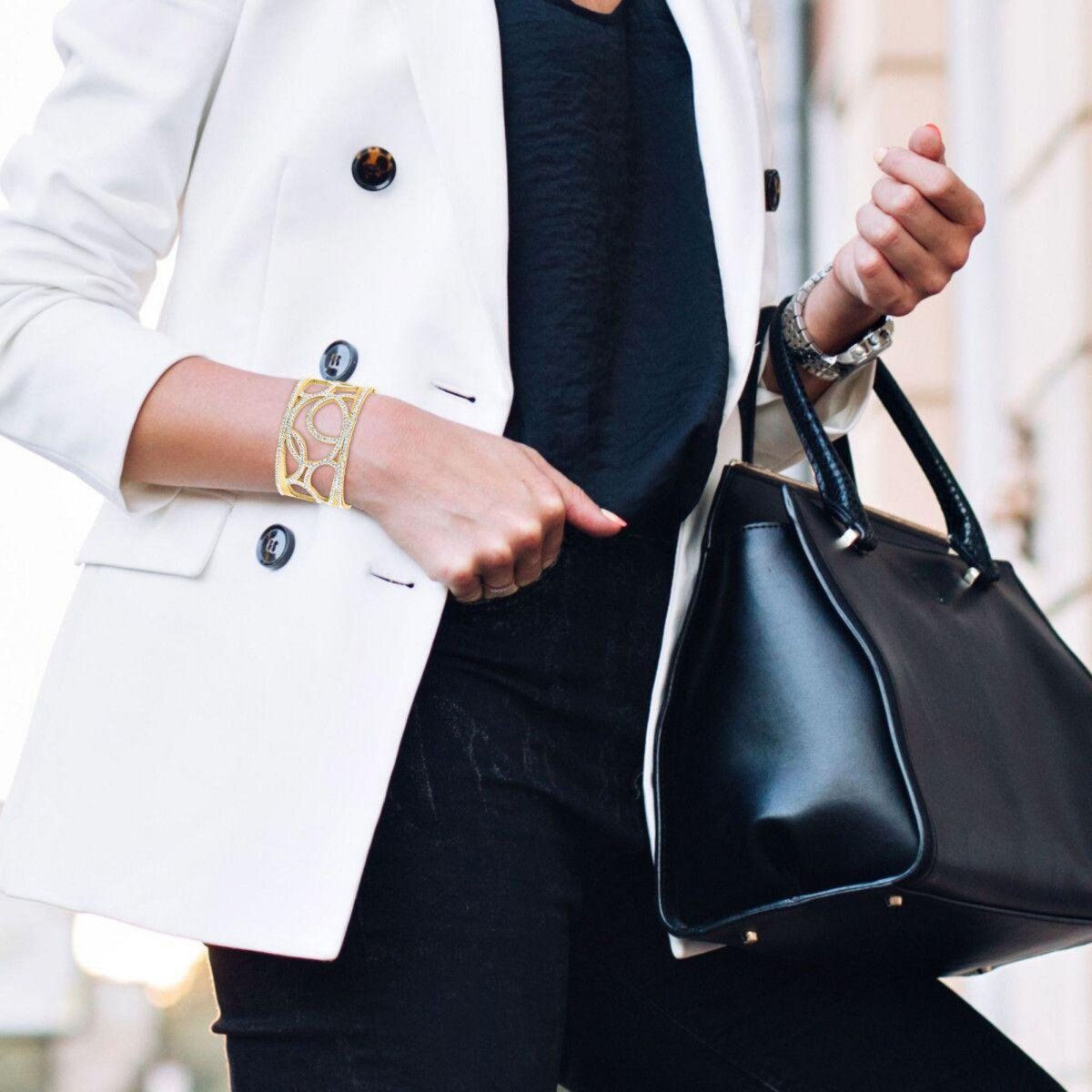 SC BOHEME Bracelet SC Bohème orné de Cristaux scintillants