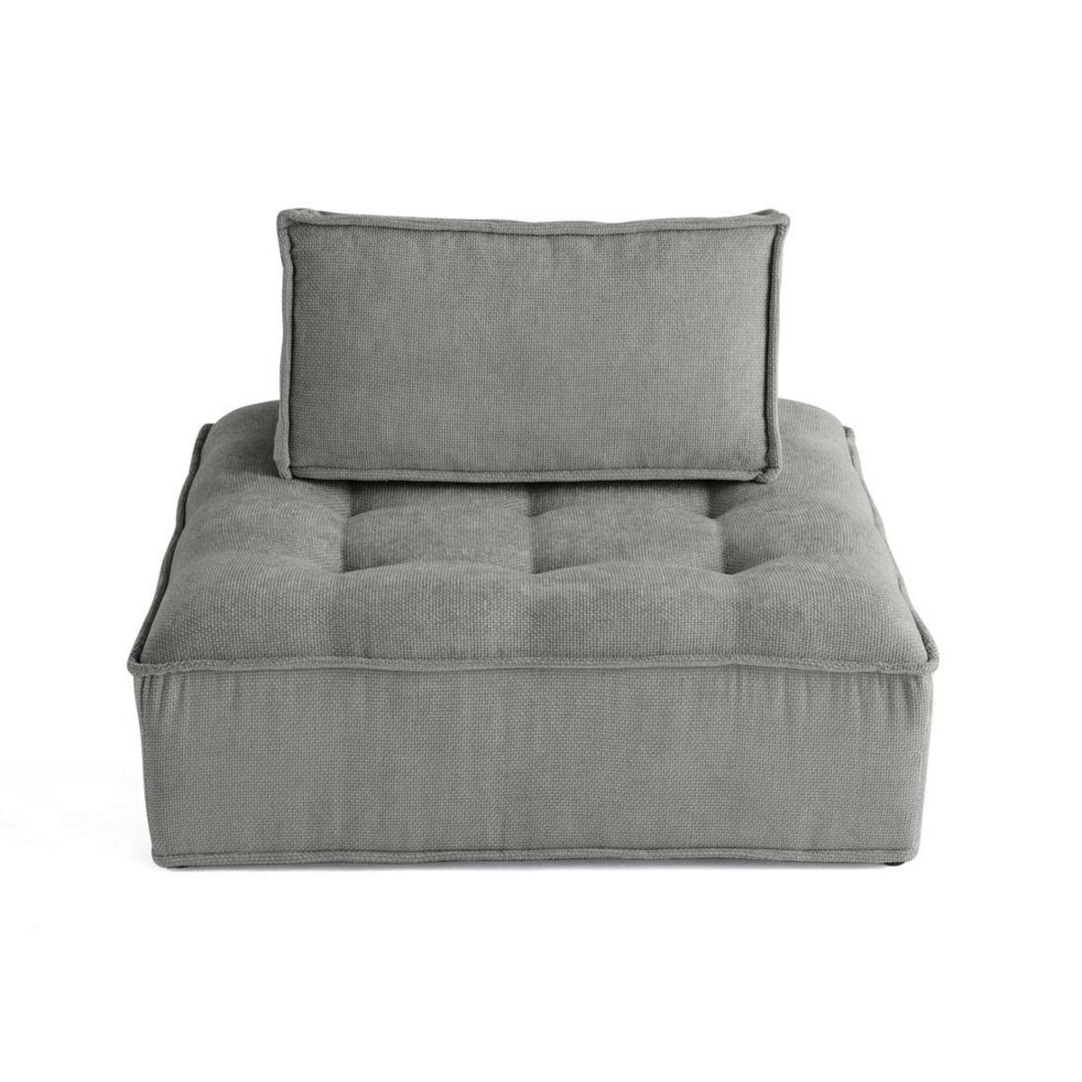 LISA DESIGN Marisol - module d'assise - velours texturé