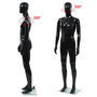 Voir la diapositive 5 : VIDAXL Mannequin homme corps complet base verre Noir brillant 185 cm