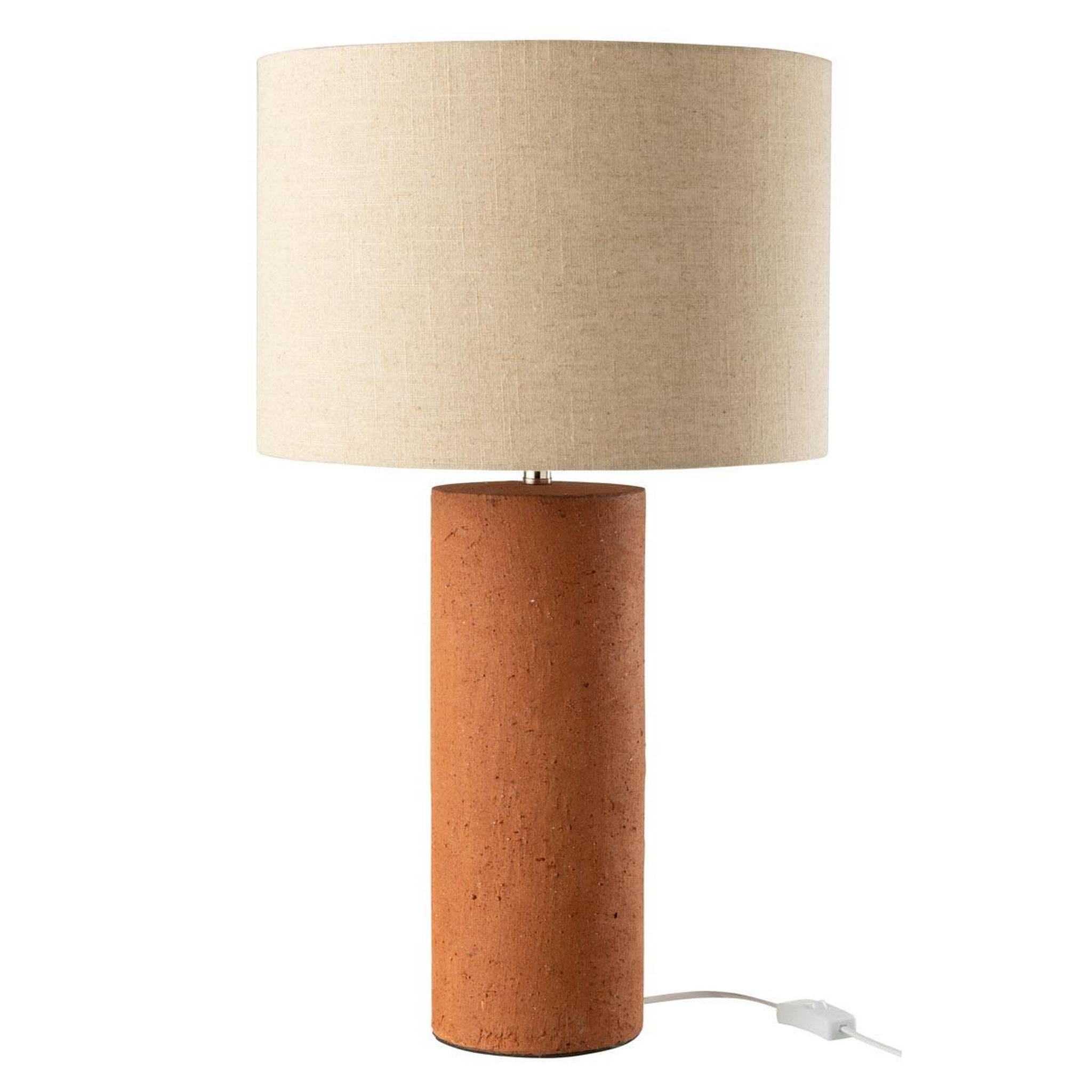J-LINE Lampe à poser design  isla  65cm rouille