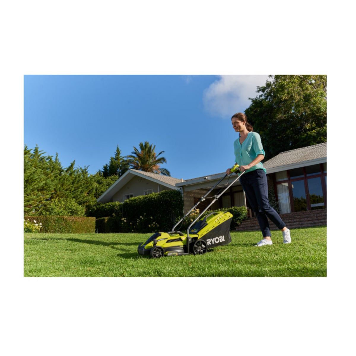 Ryobi Tondeuse électrique RYOBI 1300W coupe 33cm RLM13E33S