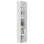 Voir la diapositive 3 : VIDAXL Bibliotheque Blanc 40x30x189 cm Bois d'ingenierie