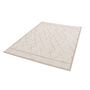 Voir la diapositive 3 : SWEEEK Tapis intérieur motif ethnique berbère, poils ras, beige et crème