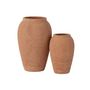Voir la diapositive 2 : Paris Prix Vase Déco en Terre Cuite  Kaia  34cm Terracotta