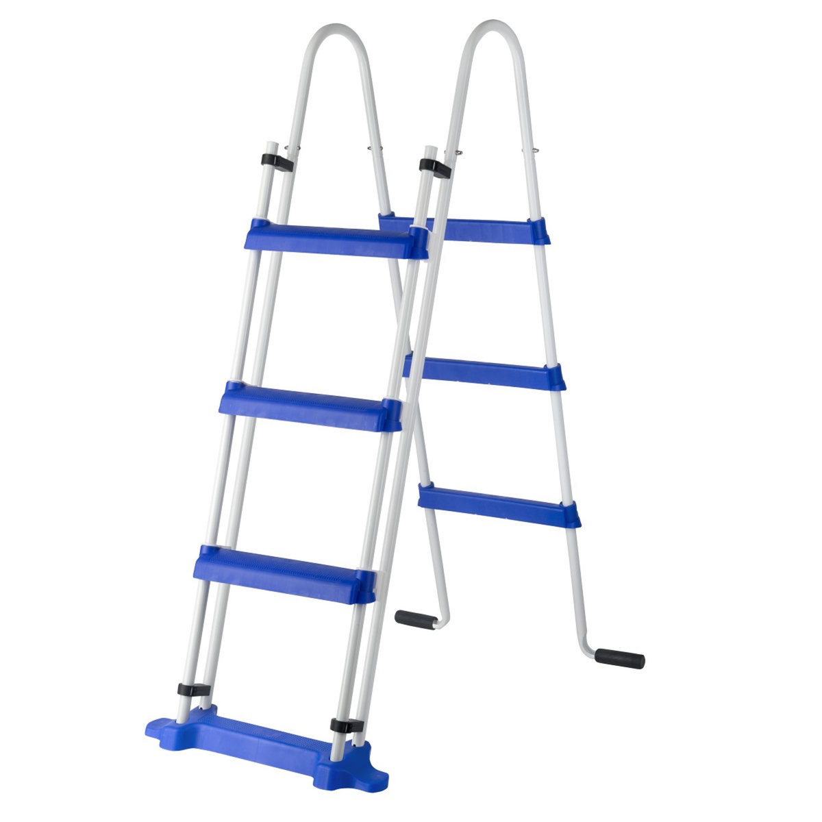 GRE Piscine hors sol acier ronde - Blanche - 3,20 x 1,22 m - FIDJI