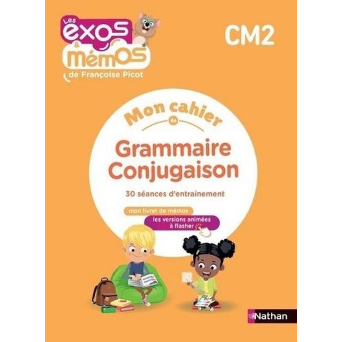 MON CAHIER DE GRAMMAIRE CONJUGAISON CM2. 30 SEANCES D'ENTRAINEMENT, Picot Françoise