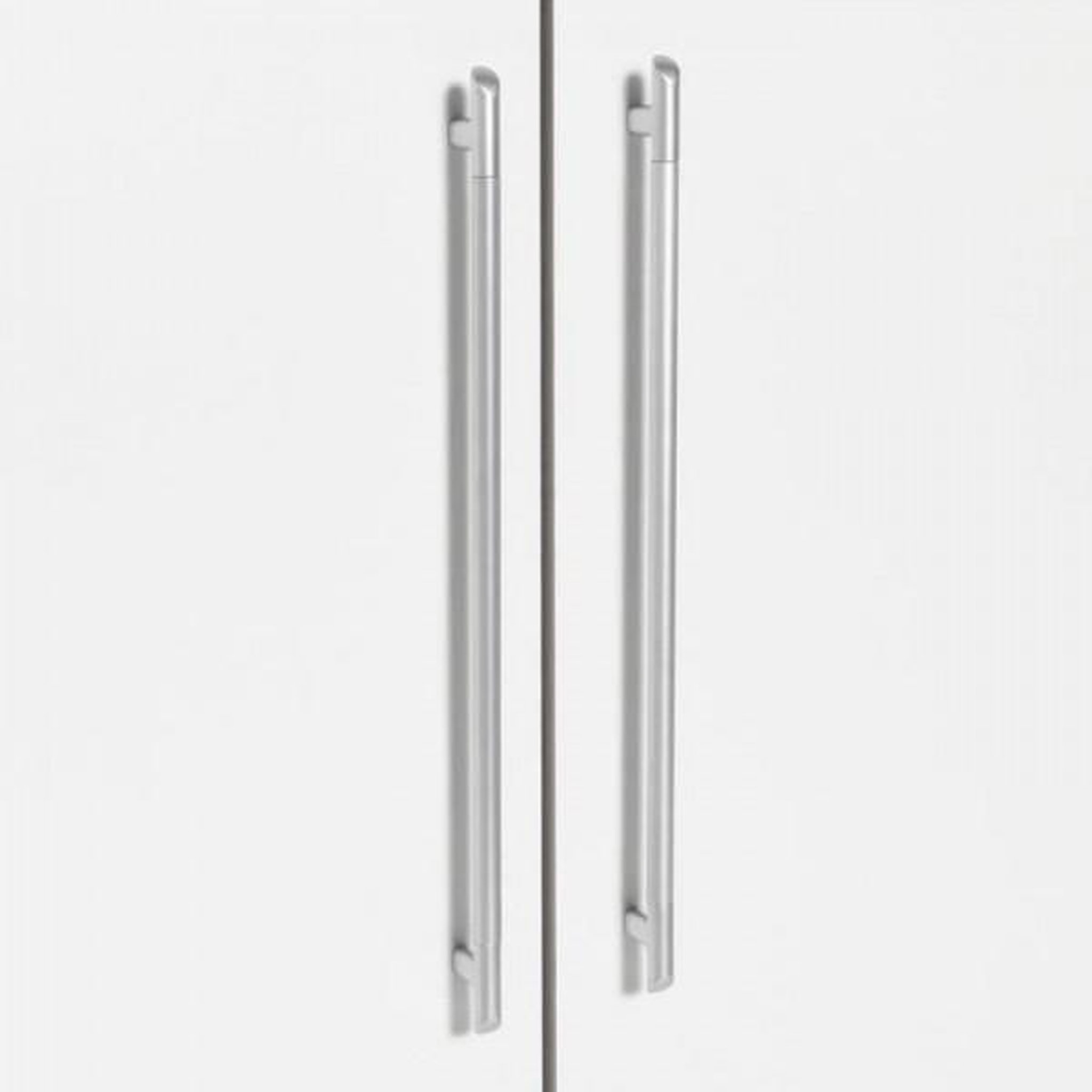 Voir la diapositive 5 : MARKET24 Armoire - Bois aggloméré chene et blanc - Contemporain - Chambre - L 144,6 cm