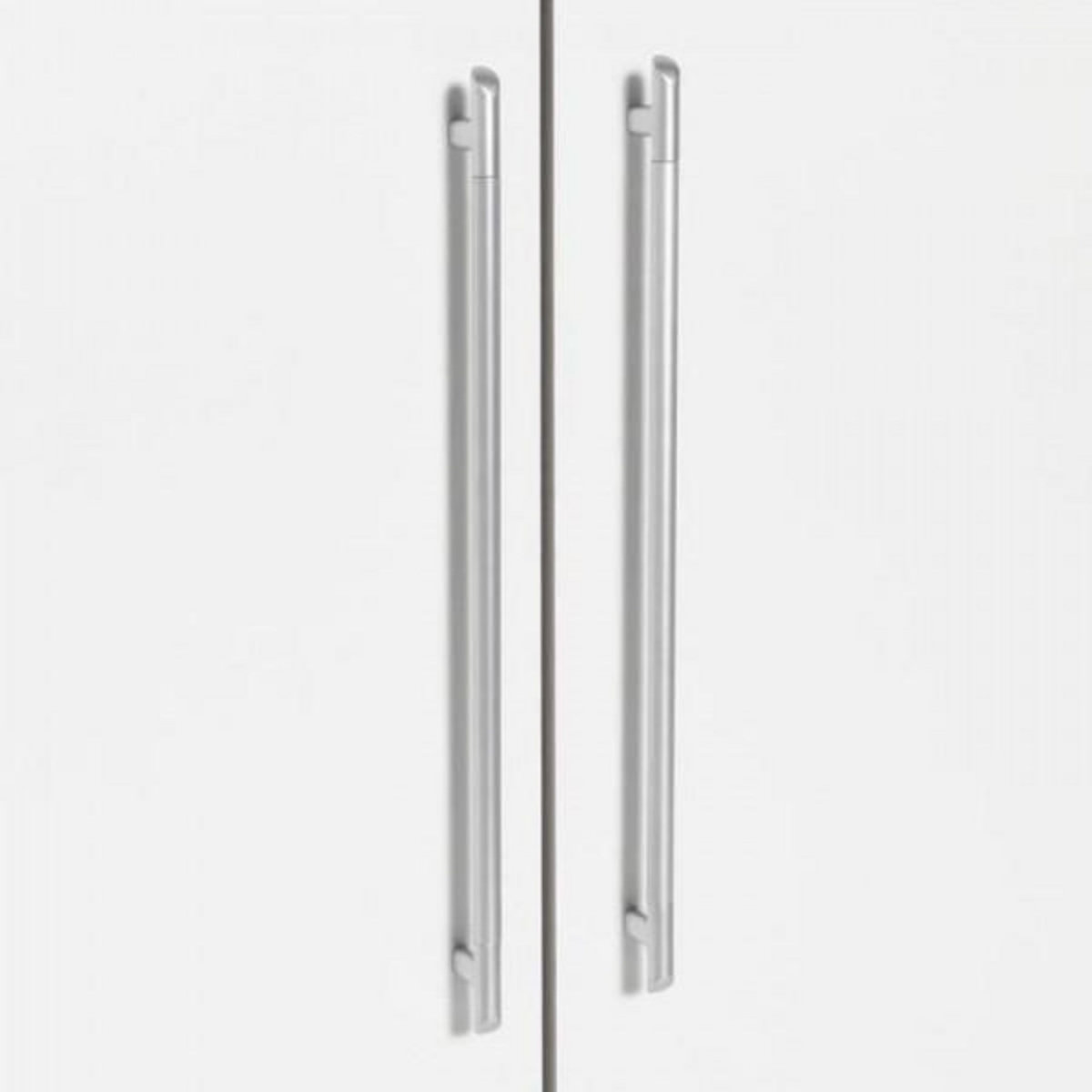 MARKET24 Armoire - Bois aggloméré chene et blanc - Contemporain - Chambre - L 144,6 cm