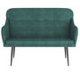 Voir la diapositive 3 : VIDAXL Banc Vert fonce 110x76x80 cm Velours