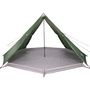 Voir la diapositive 4 : VIDAXL Tente familiale tipi 8 personnes vert impermeable