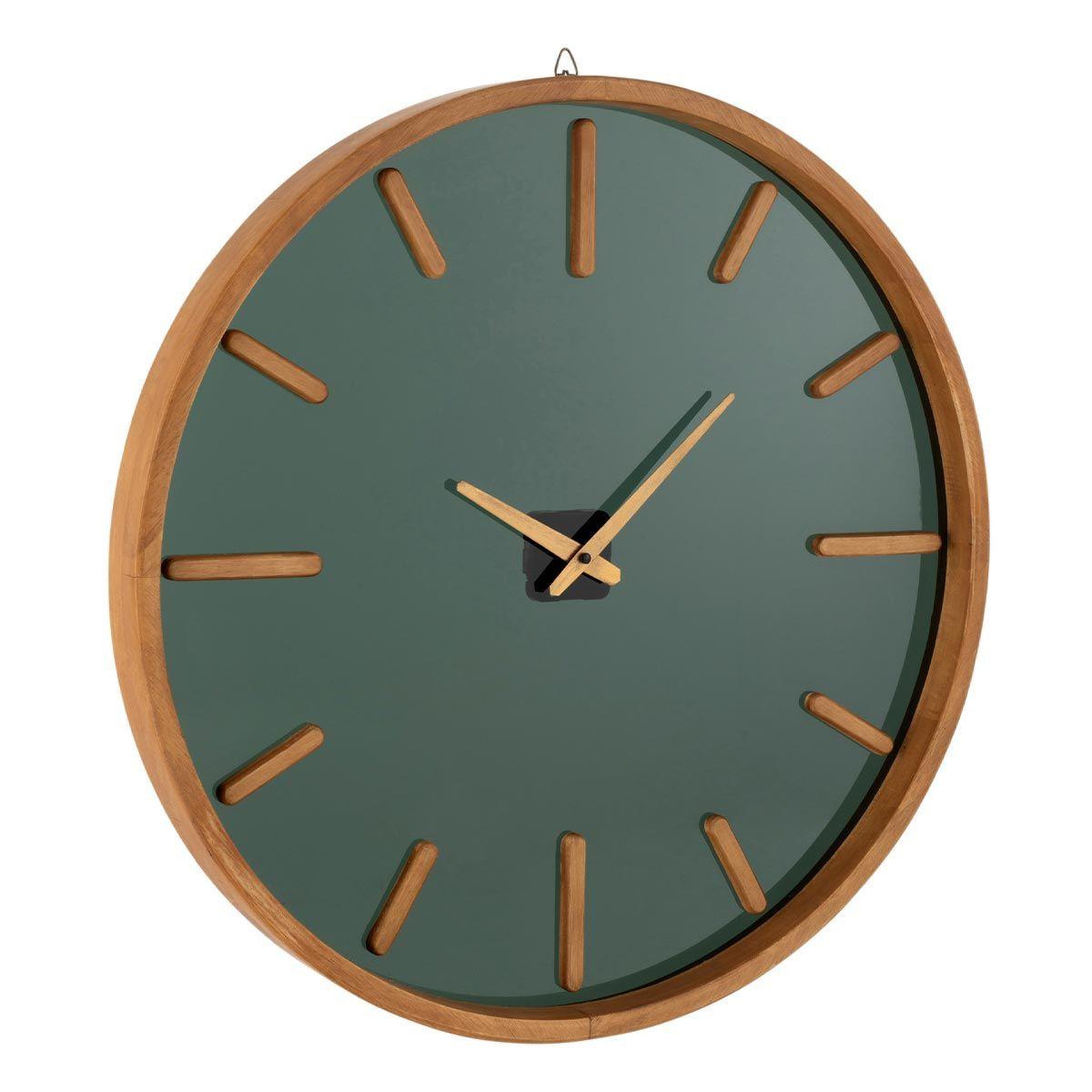 J-LINE Horloge murale design  creva  40cm marron & noir