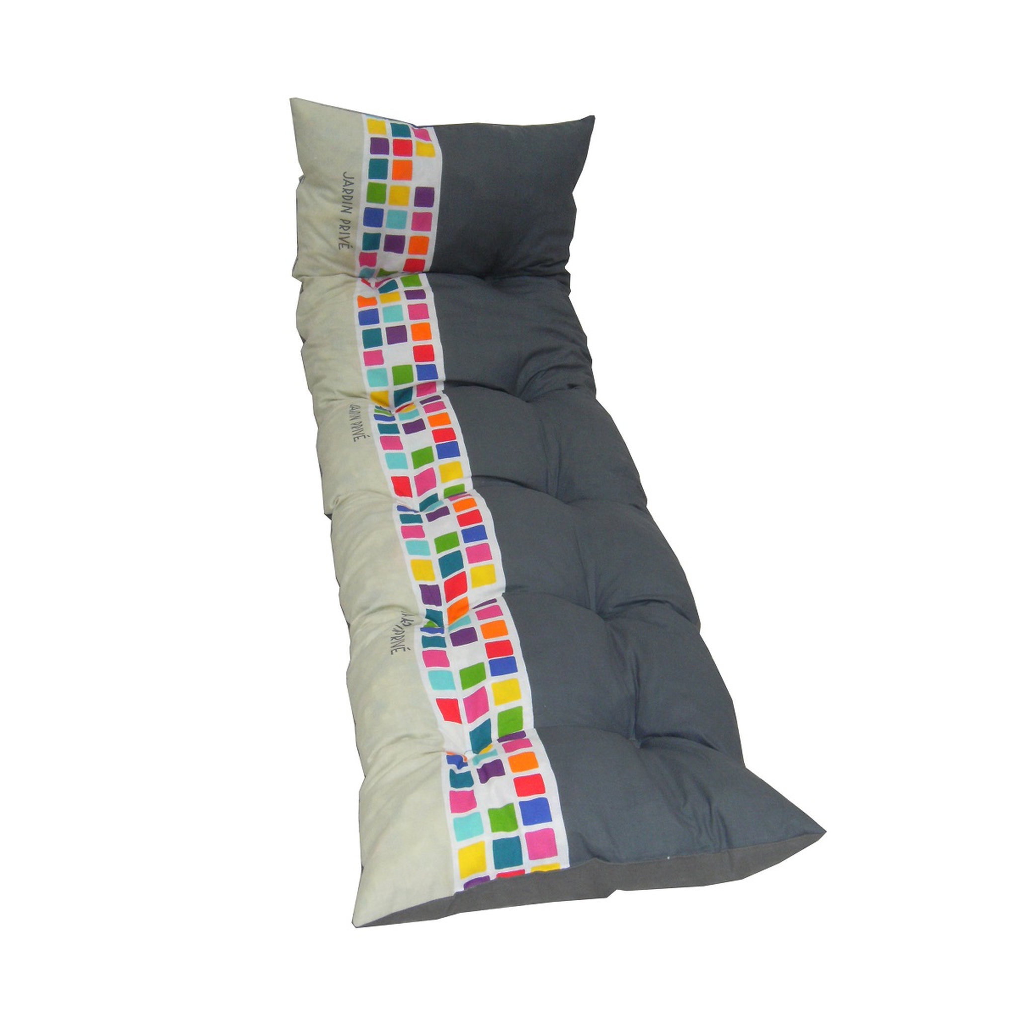 Jardin Privé Coussin bain de soleil flocons NUANCIER MULTI