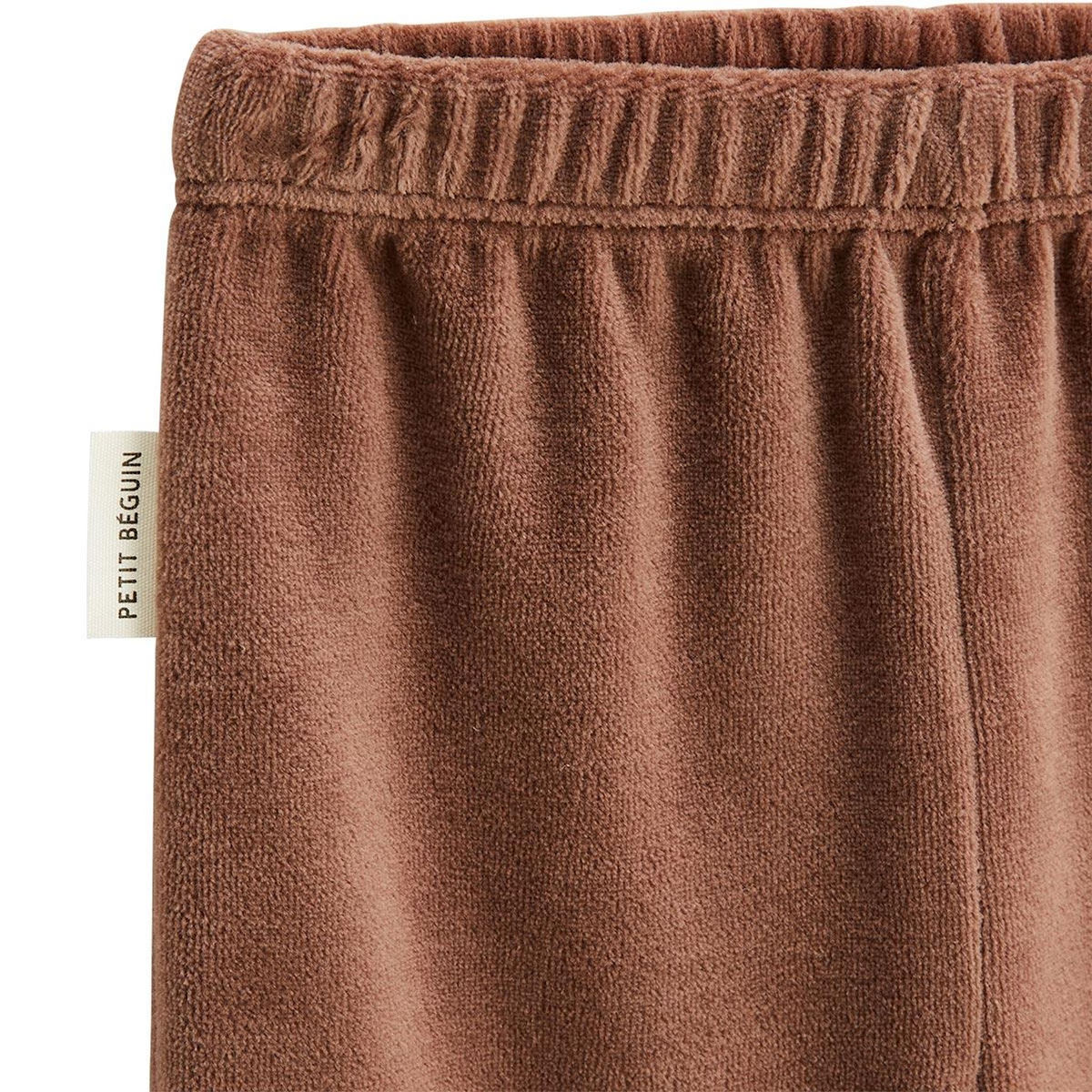 Petit Béguin Lot de 2 pyjamas enfant 2 pièces en velours Cracotte