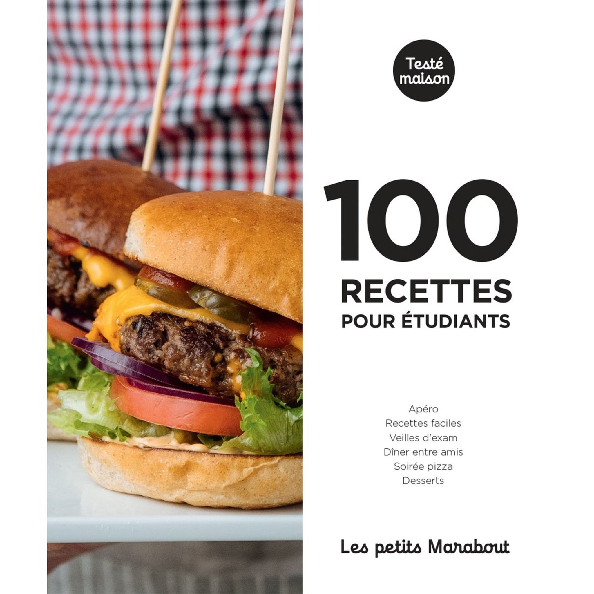 Voir la diapositive 1 : Marabout Livre de cuisine 100 recettes pour etudiants