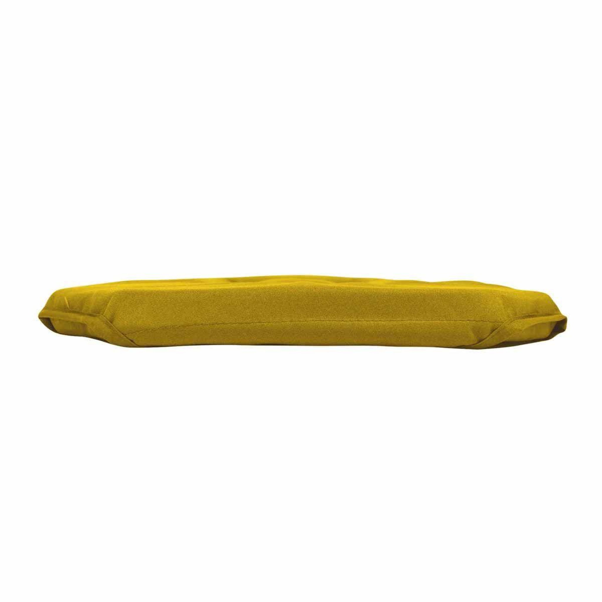 Voir la diapositive 2 : Douceur d'Intérieur Galette de chaise  essentiel  40x40cm miel
