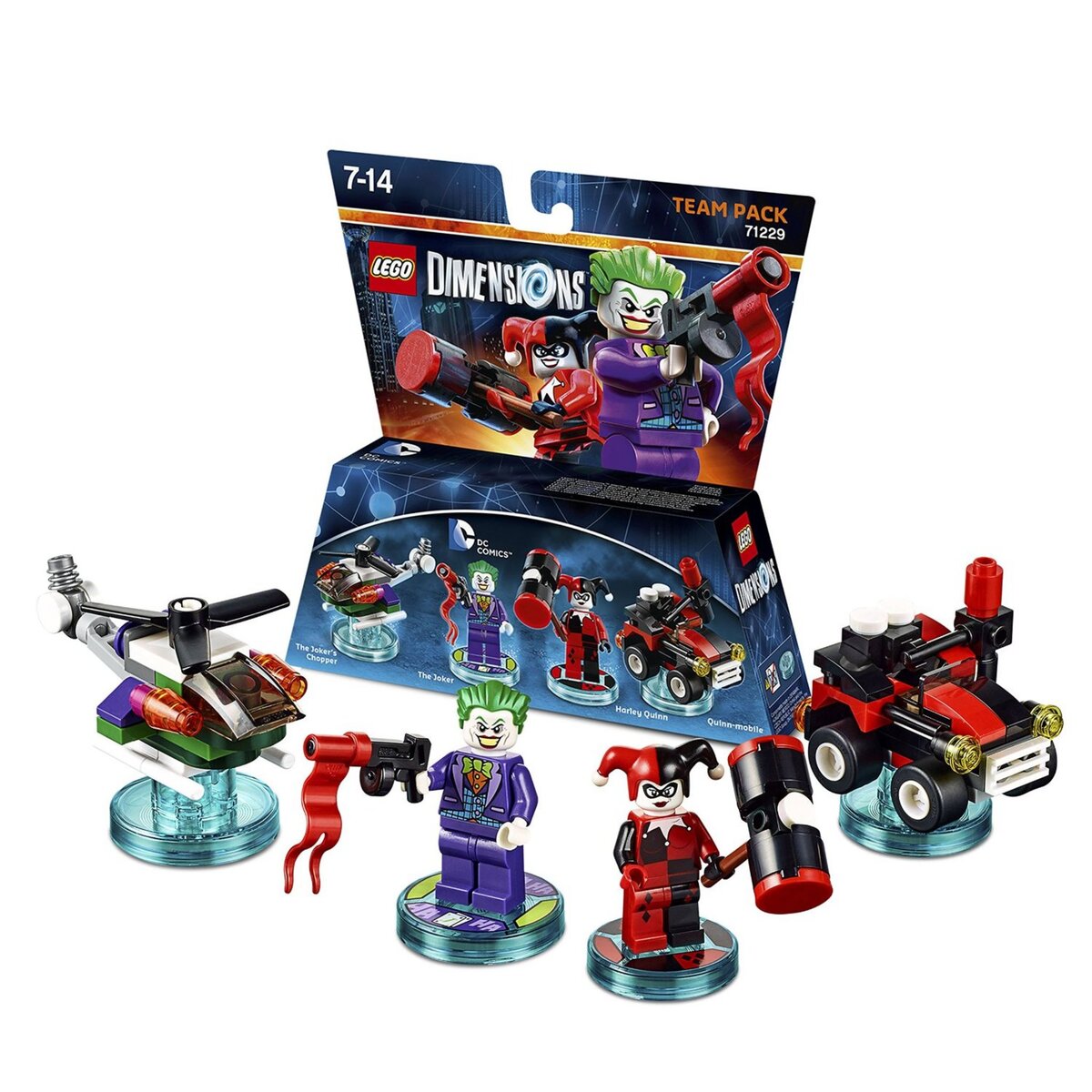 Figurine Lego Dimensions - Joker & Harley Quinn - DC Comics