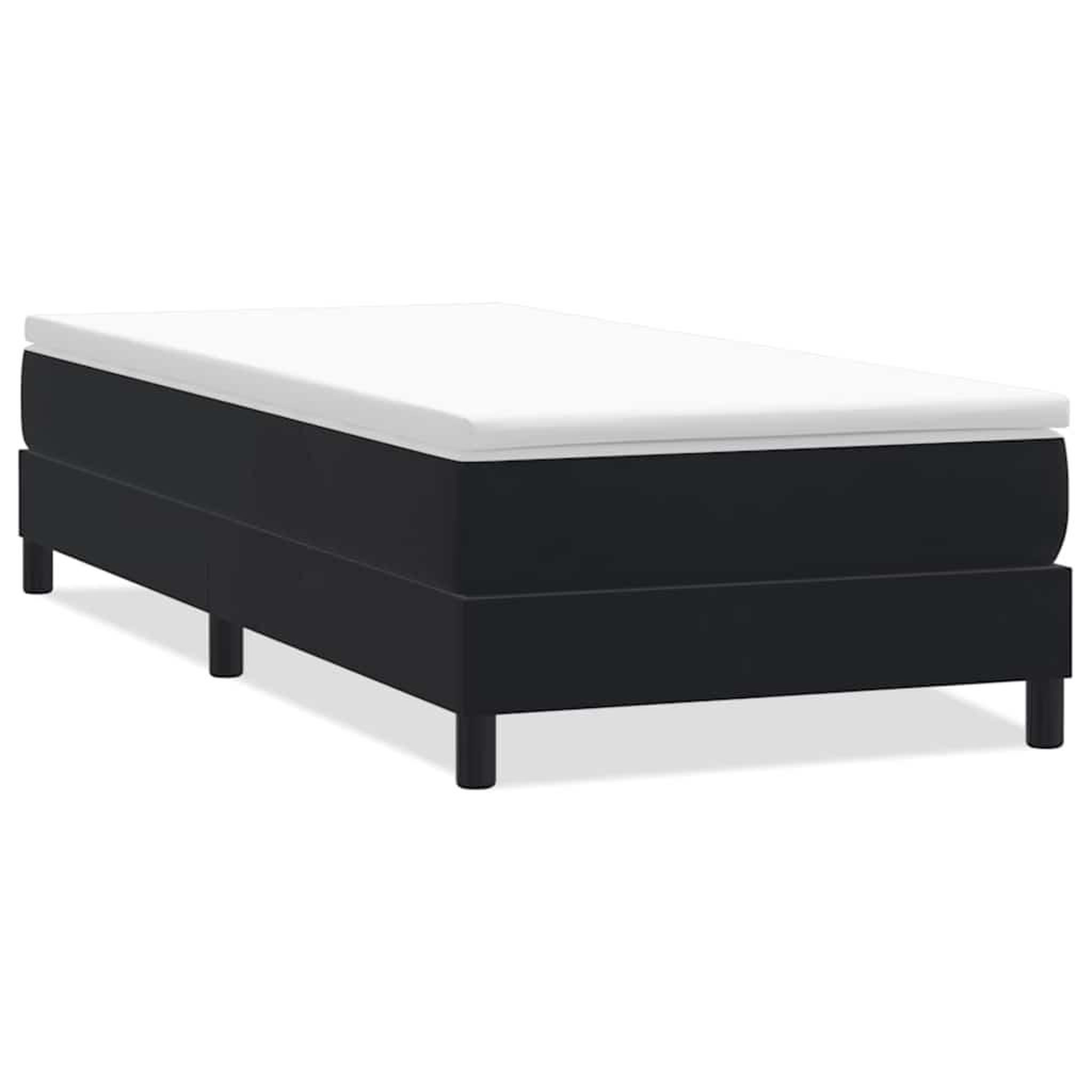 Voir la diapositive 2 : VIDAXL Sommier a lattes de lit sans matelas noir 100x210 cm velours