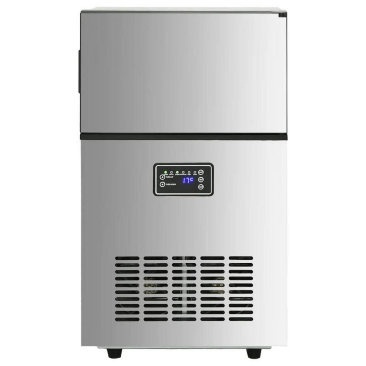 VIDAXL Appareil à glaçons argenté 45 kg 24 h