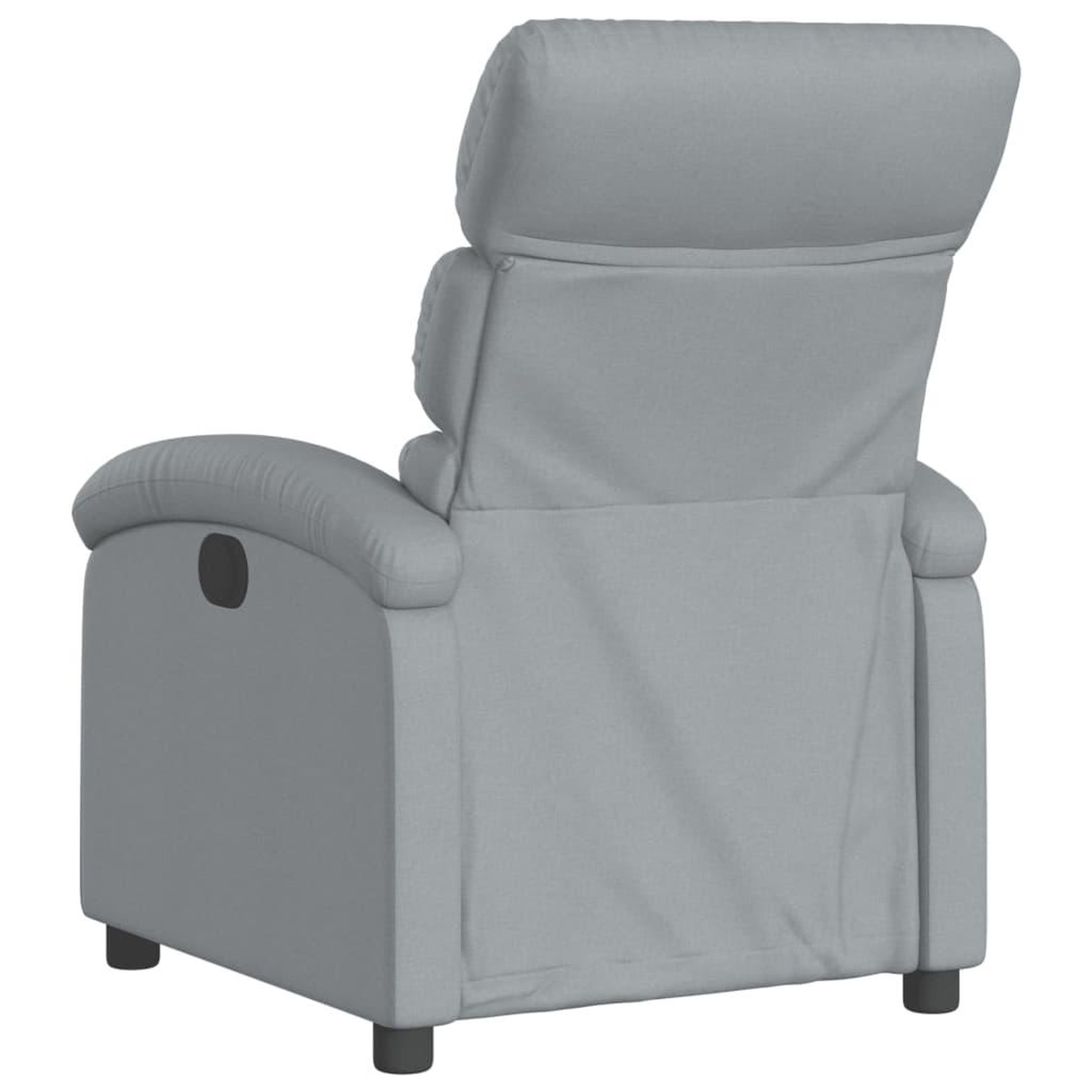 Voir la diapositive 5 : VIDAXL Fauteuil inclinable electrique Gris clair Tissu