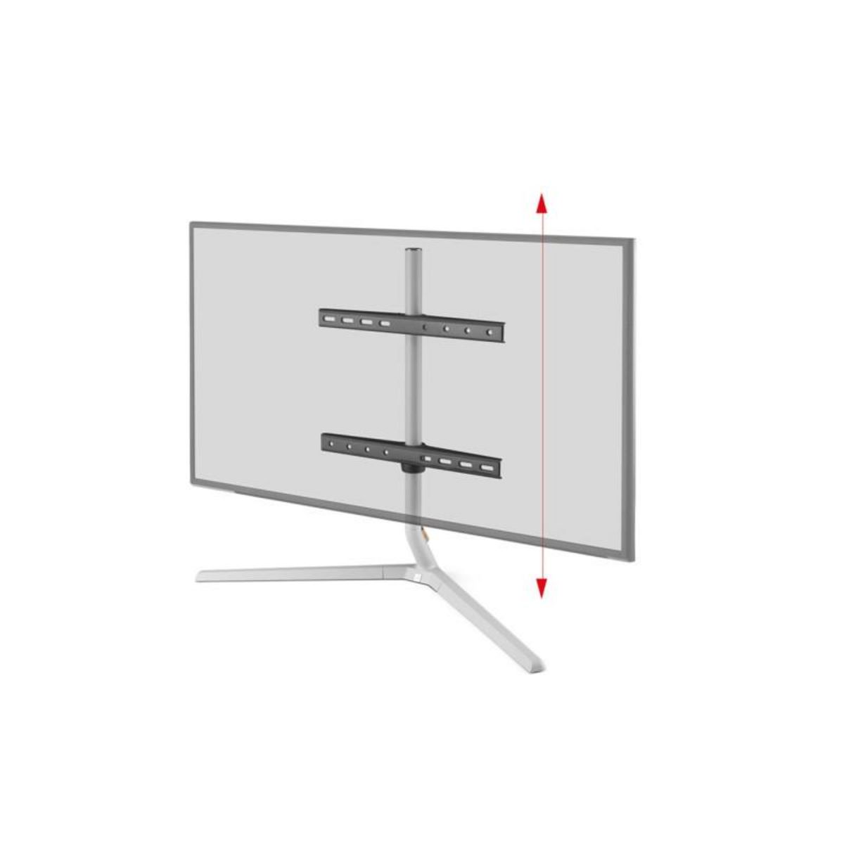 One For All Support mural pour écran plat One For All sur pied pour meuble TV Stand Design Table Top Light Silver Orientable 180 VESA 400