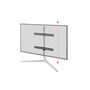 Voir la diapositive 3 : One For All Support mural pour écran plat One For All sur pied pour meuble TV Stand Design Table Top Light Silver Orientable 180 VESA 400
