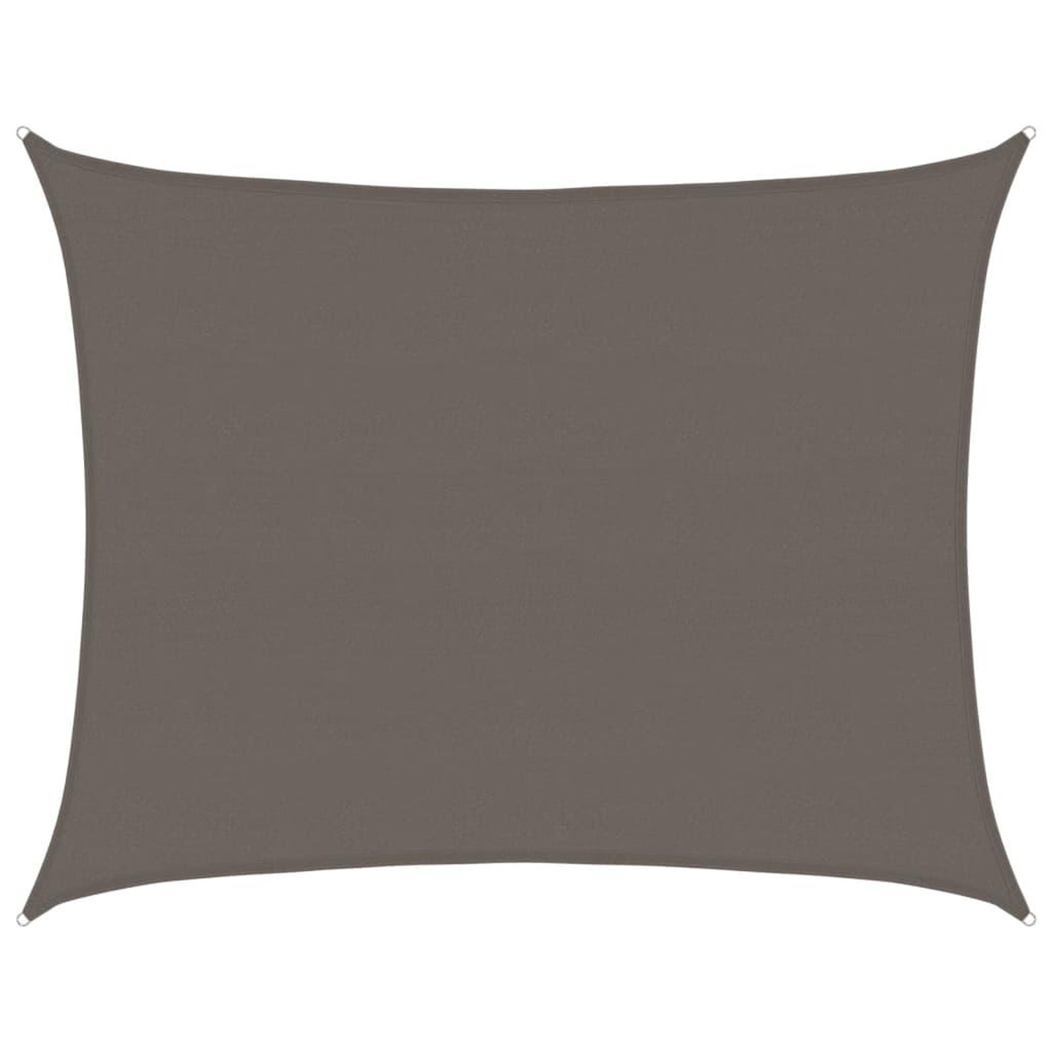 Voir la diapositive 2 : VIDAXL Voile d'ombrage 160 g/m^2 Anthracite 6x8 m PEHD