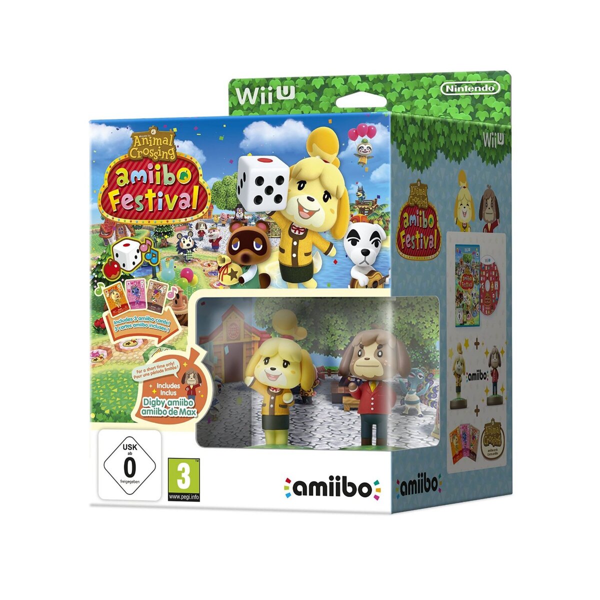Animal Crossing : Amiibo Festival - Edition Limitée (2 Amiibo + 3 cartes)  pas cher 