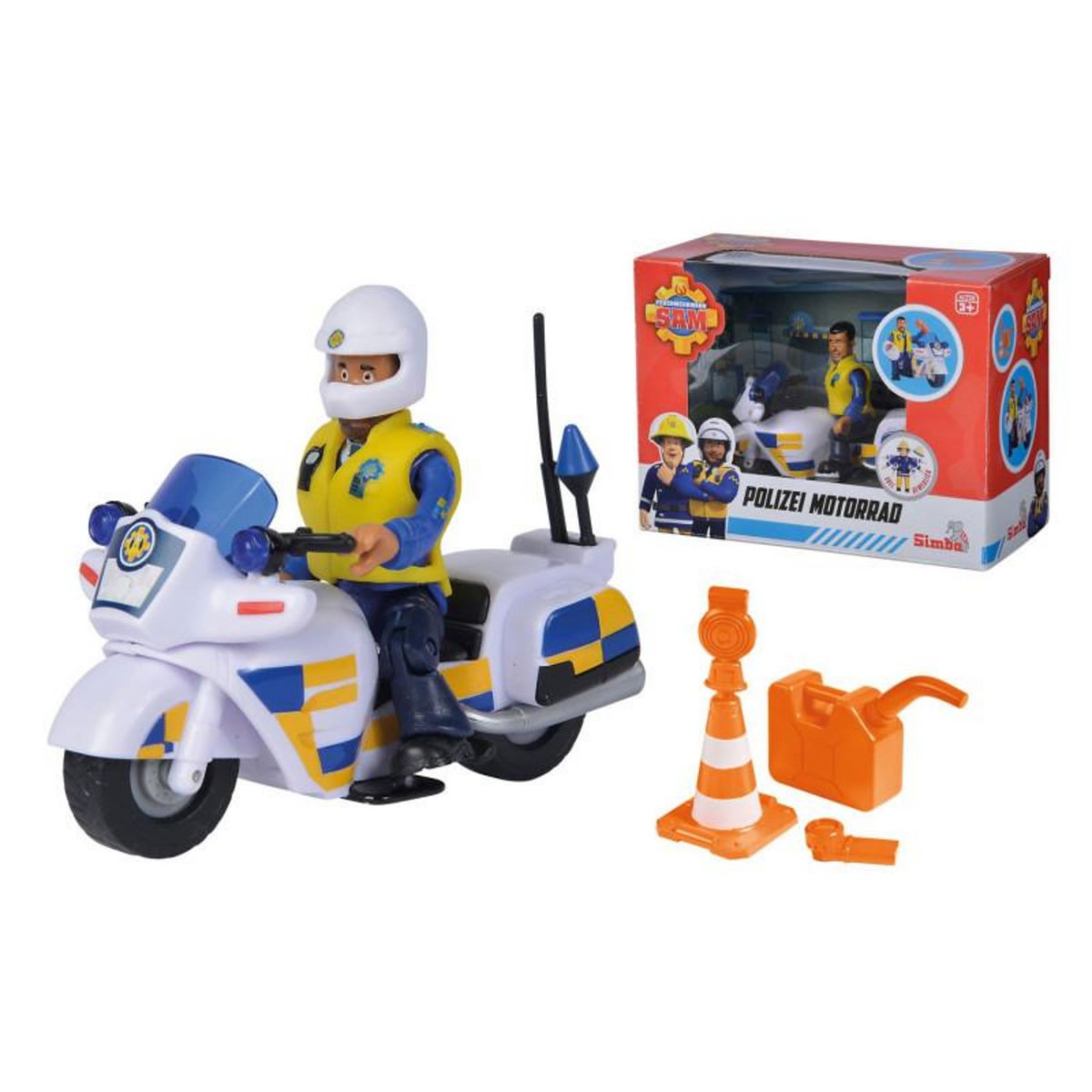 SIMBA SIMBA Fireman Sam Police Motorcycle