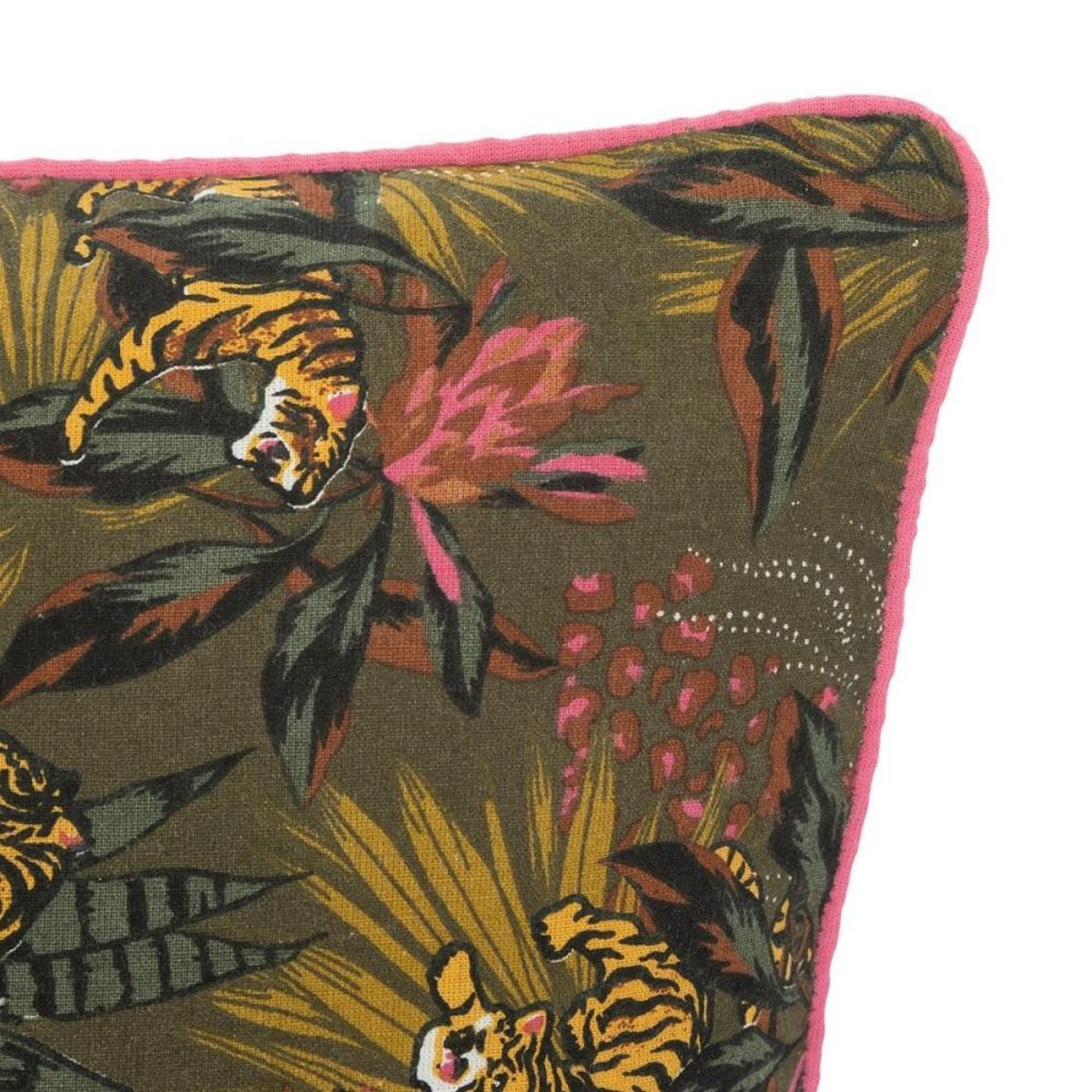 ATMOSPHERA Coussin réversible Tropical boudoir 40x40 cm