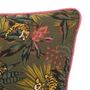Voir la diapositive 2 : ATMOSPHERA Coussin réversible Tropical boudoir 40x40 cm