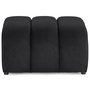 Voir la diapositive 1 : LISA DESIGN Debbie - pouf en tissu texturé