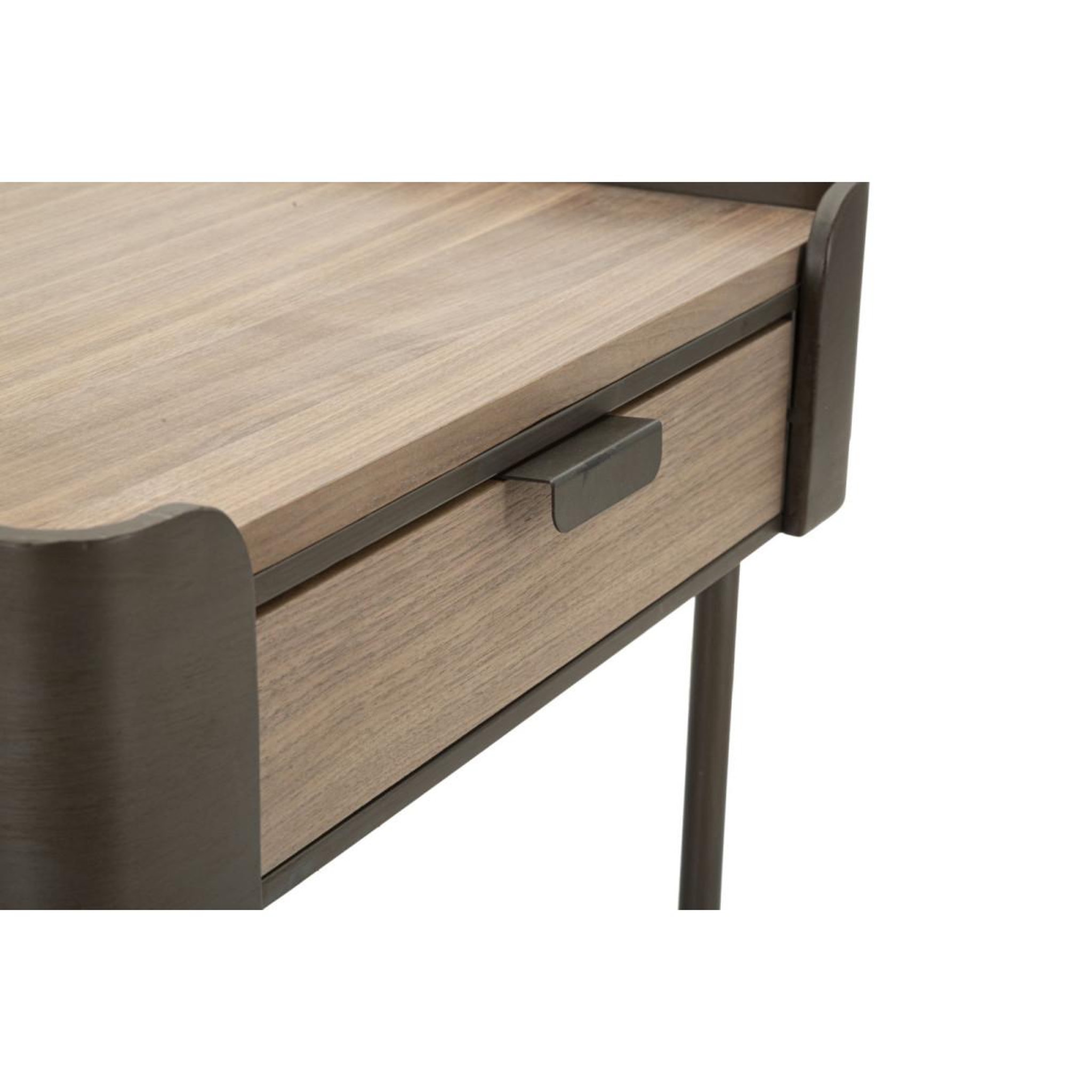 Voir la diapositive 4 : Paris Prix Table basse 2 tiroirs en bois  toronto  60cm naturel