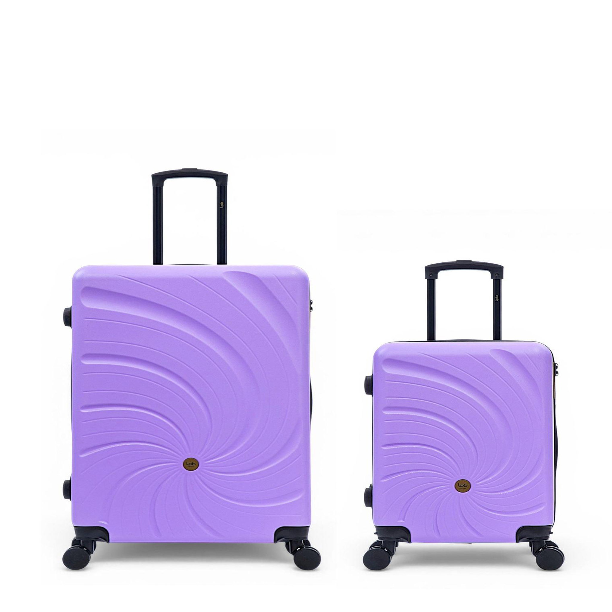 LES P'TITES BOMBES LPB Lot de 2 Valises Rigides Grand Format et Cabine SERENA
