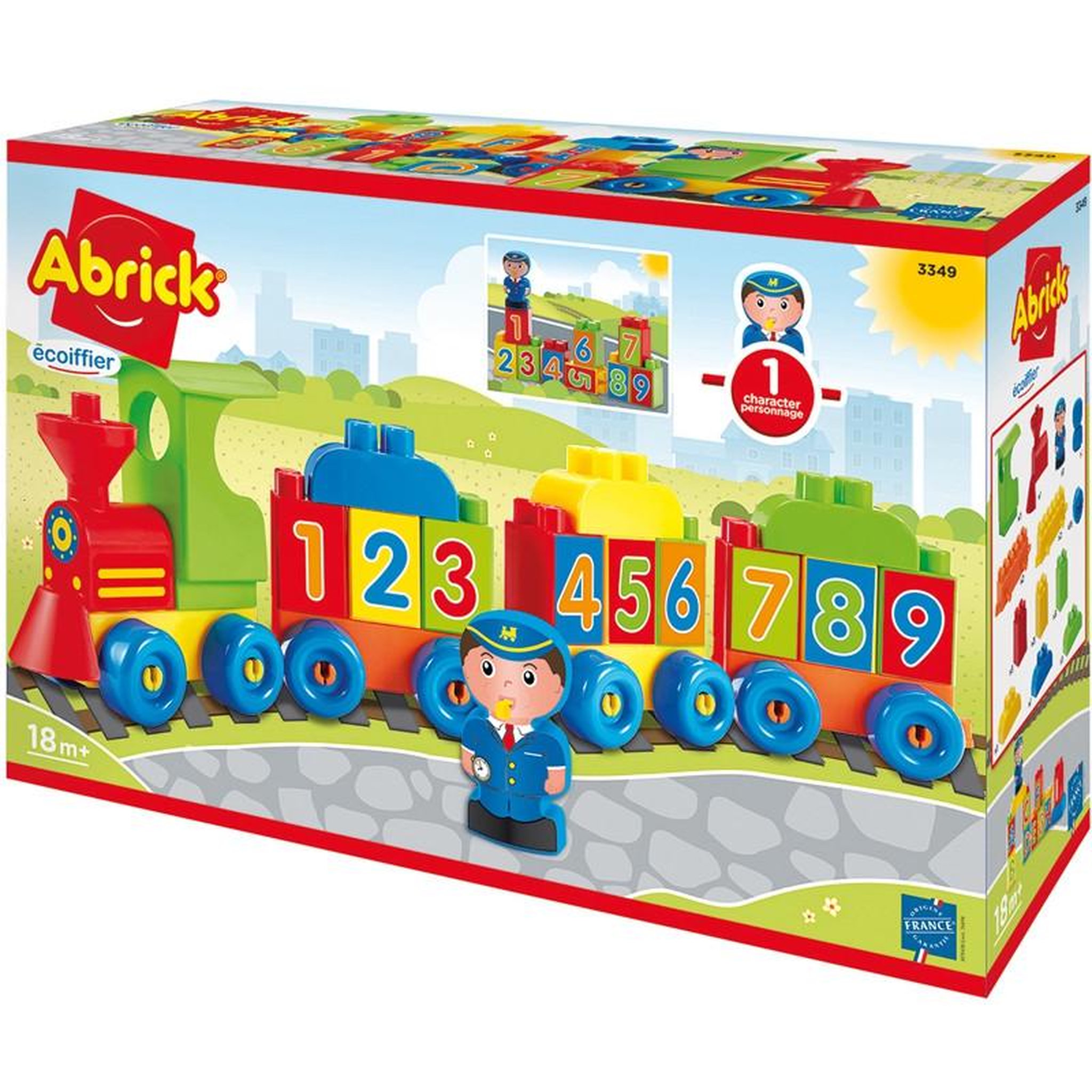 Ecoiffier LOCO CHIFFRES + LETTRES ABRICK ECOIFFIER ECO3349