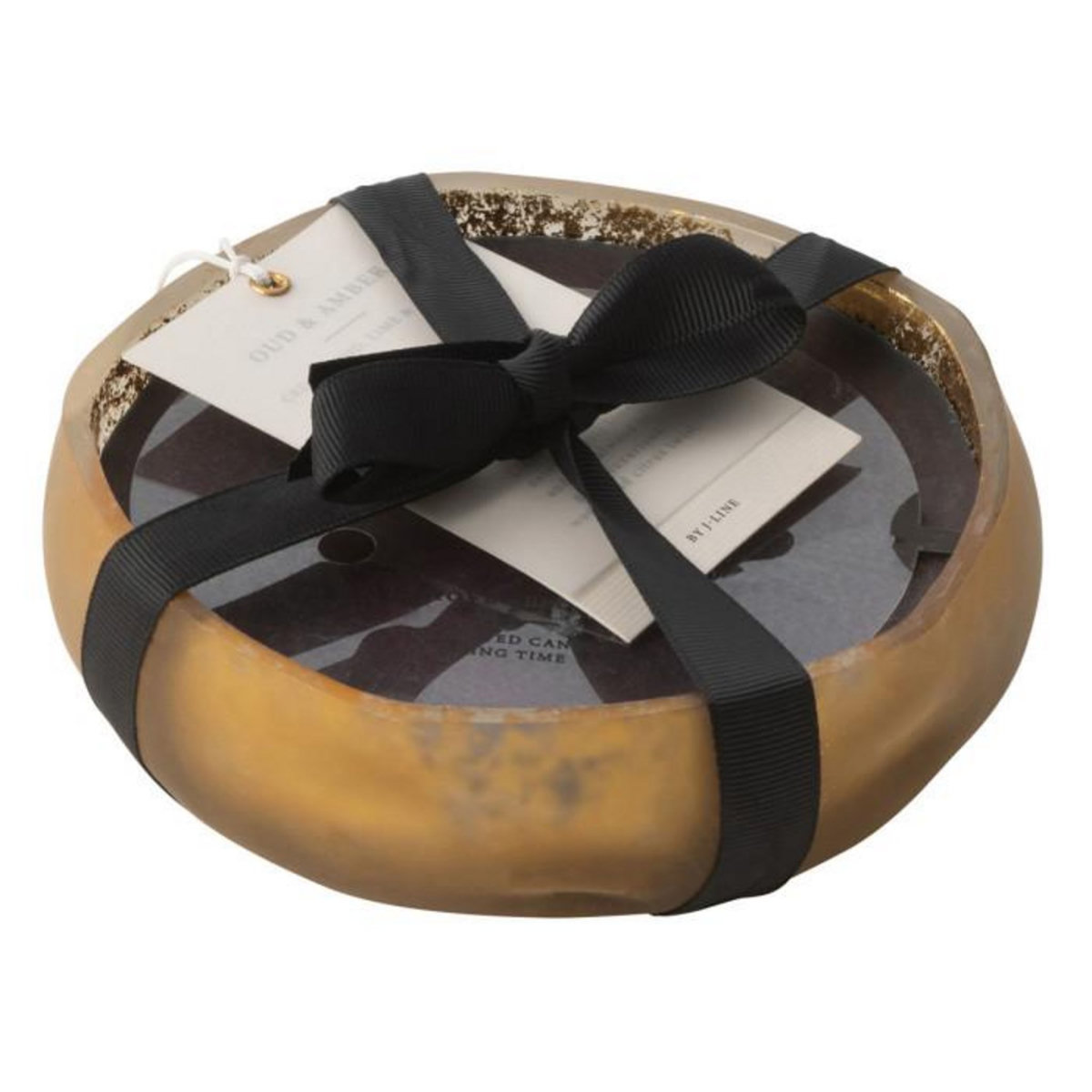 Paris Prix Bougie Parfumée Ronde  M-Chic  13cm Oud & Amber