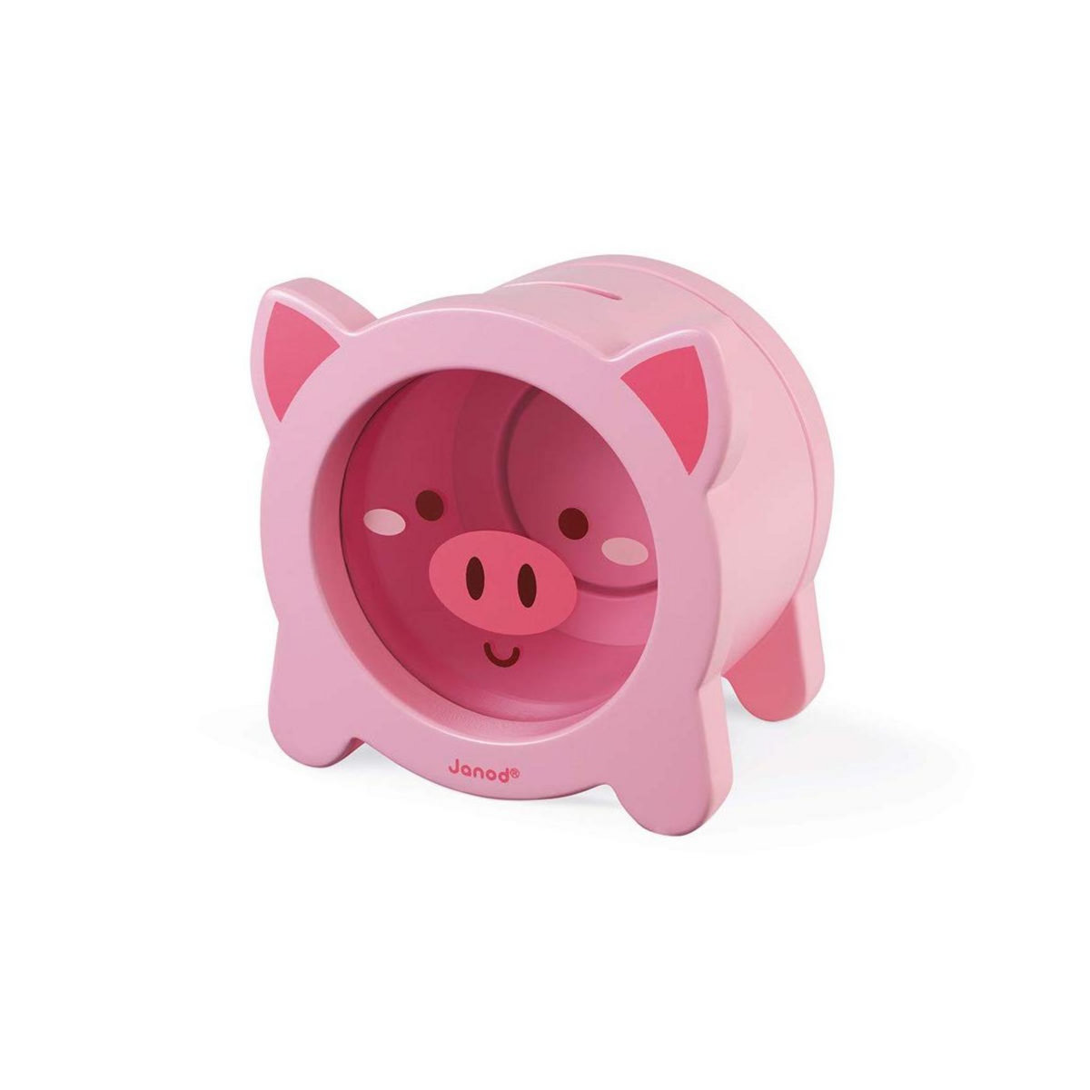 Juratoys-Janod Tirelire Enfant en Bois Cochon