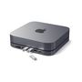 Voir la diapositive 3 : SATECHI Adaptateur USB USB-C pour Mac mini gris