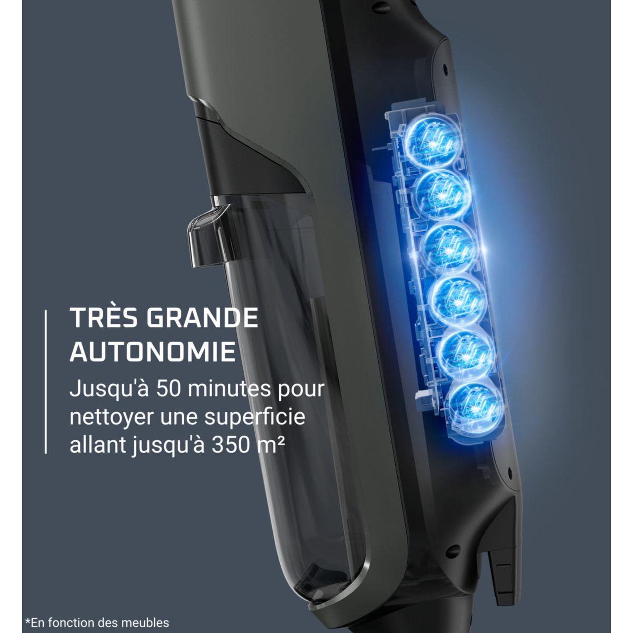 Voir la diapositive 4 : ROWENTA Aspirateur laveur X Clean 4 GZ5035WO