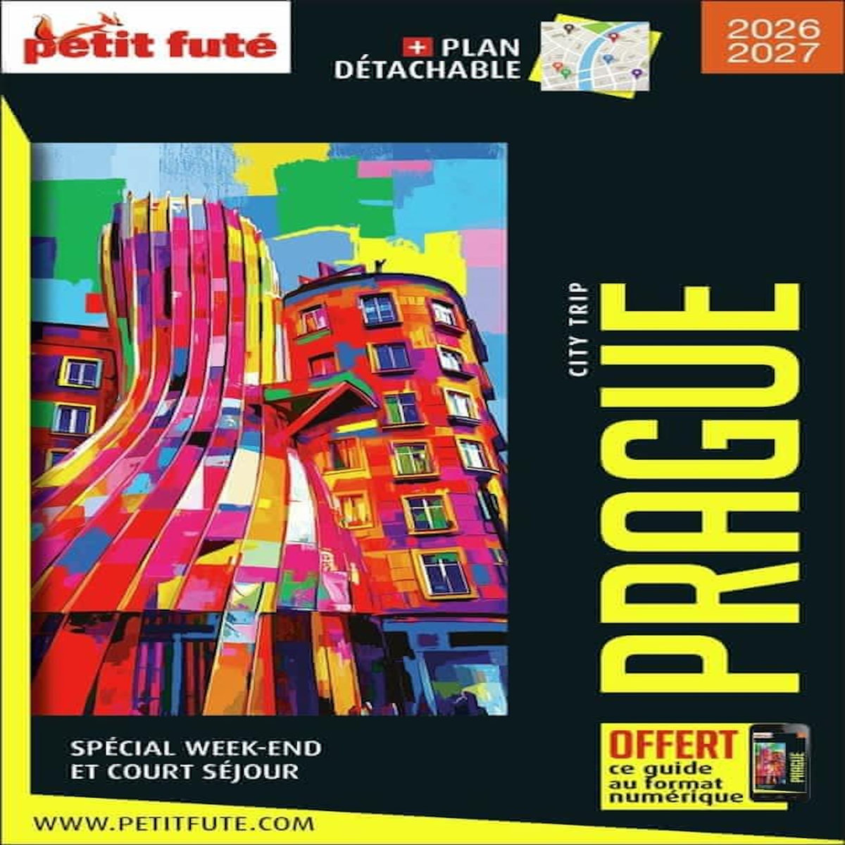 PRAGUE. EDITION 2026-2027. AVEC 1 PLAN DETACHABLE, Petit Futé