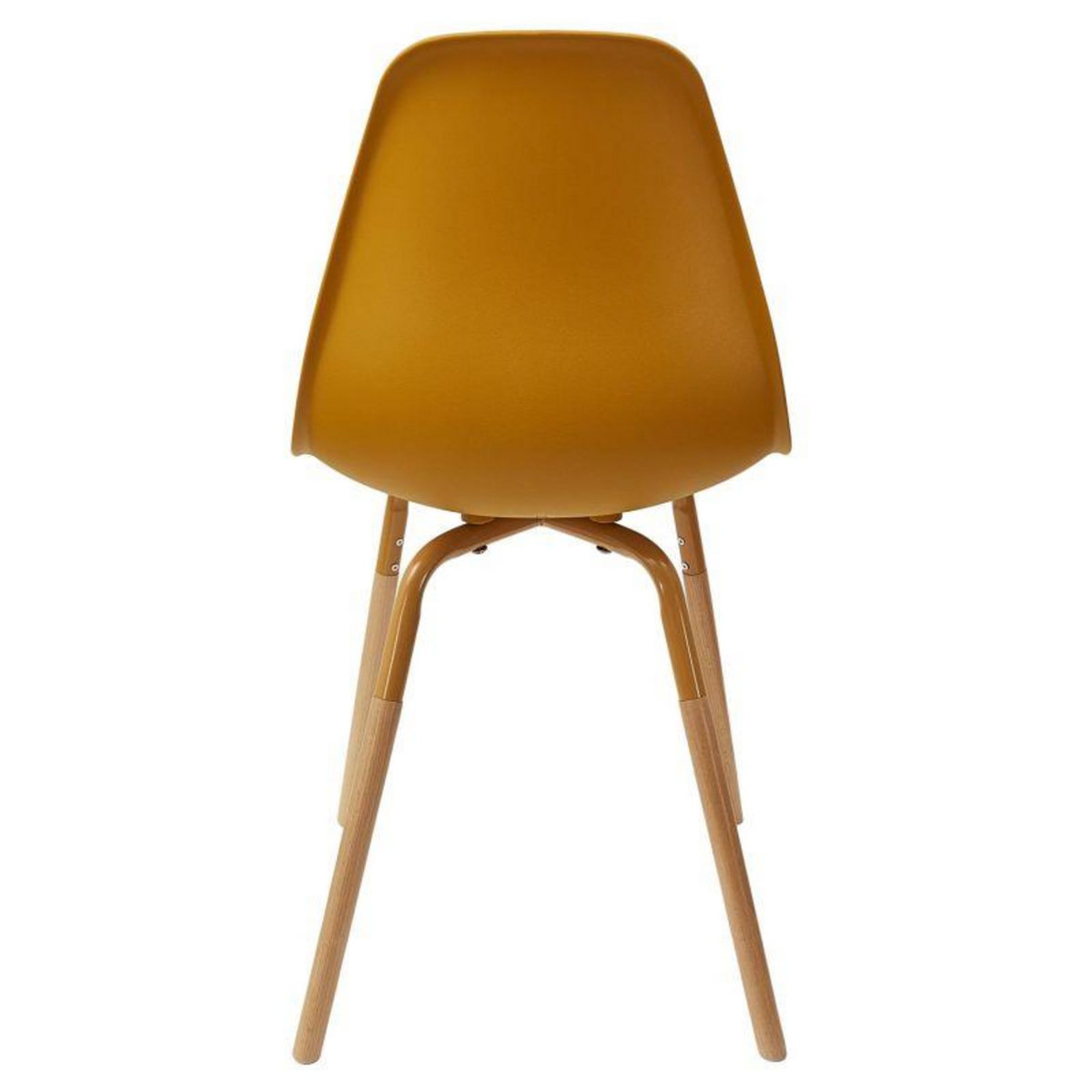 Paris Prix Lot de 4 Chaises Scandinaves  Phénix  81cm Moutarde