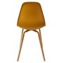 Voir la diapositive 5 : Paris Prix Lot de 4 Chaises Scandinaves  Phénix  81cm Moutarde