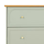 Voir la diapositive 3 : ATMOSPHERA Commode 3 Tiroirs  Mohéa  81cm Vert Céladon