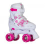 Voir la diapositive 1 : Roces Quad  quaddy3.0 girl blanc rose T30-33