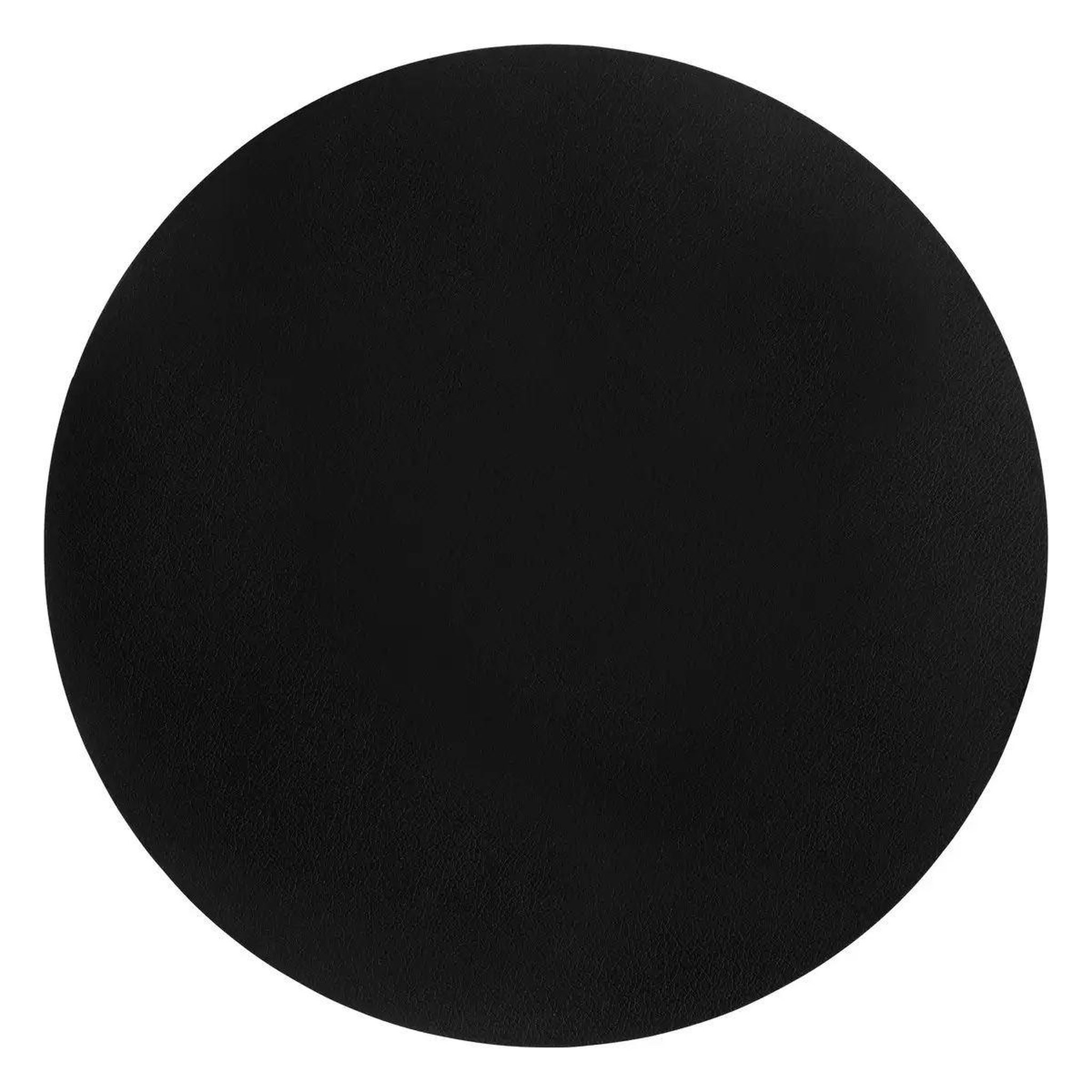 SECRET DE GOURMET Set de table rond  tenor  38cm noir