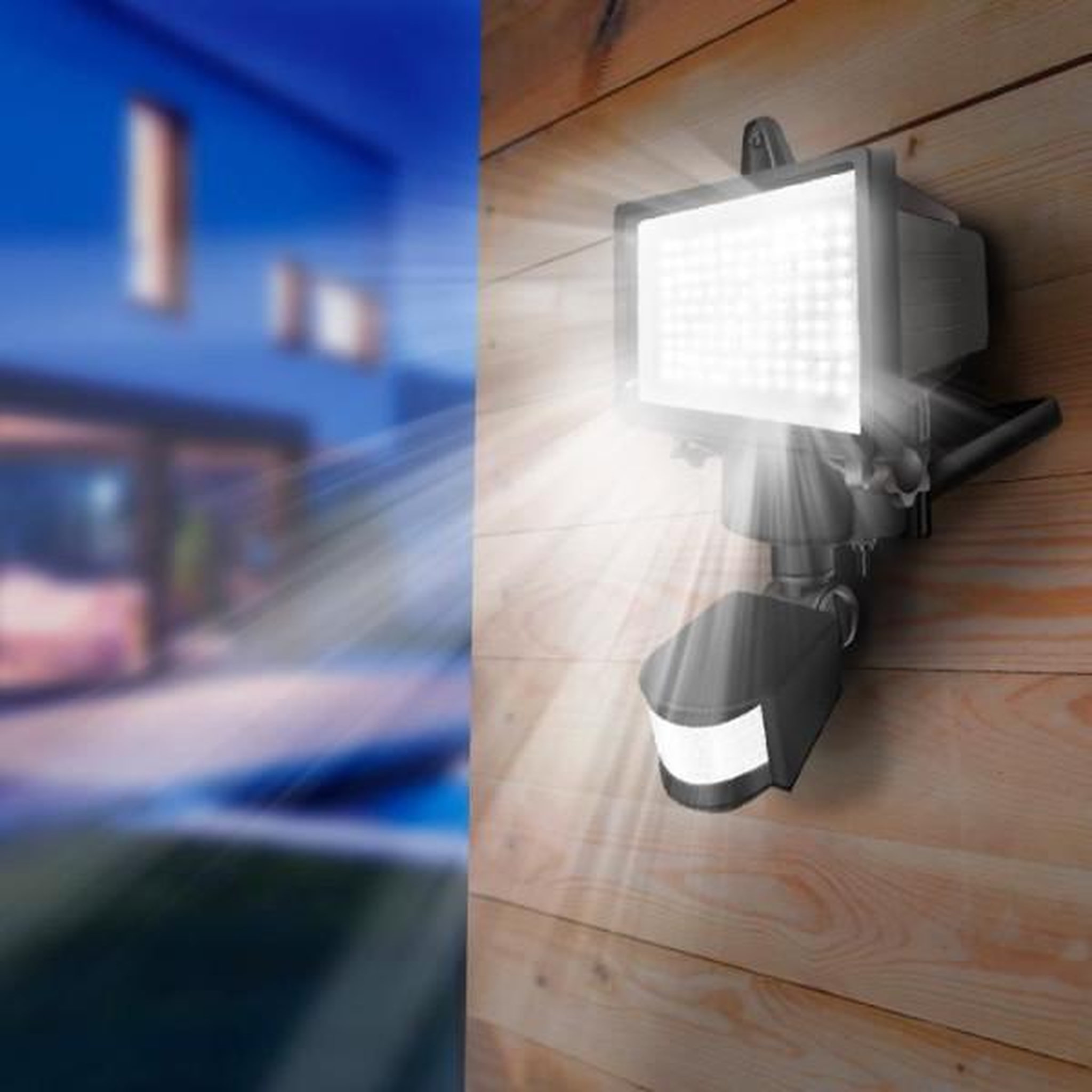 Voir la diapositive 2 : LUMI JARDIN LUMI JARDIN Projecteur solaire Cooper Black - H 22 cm - Noir