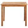 Voir la diapositive 4 : VIDAXL Mobilier a dîner 5 pcs resine tressee et bois d'acacia gris