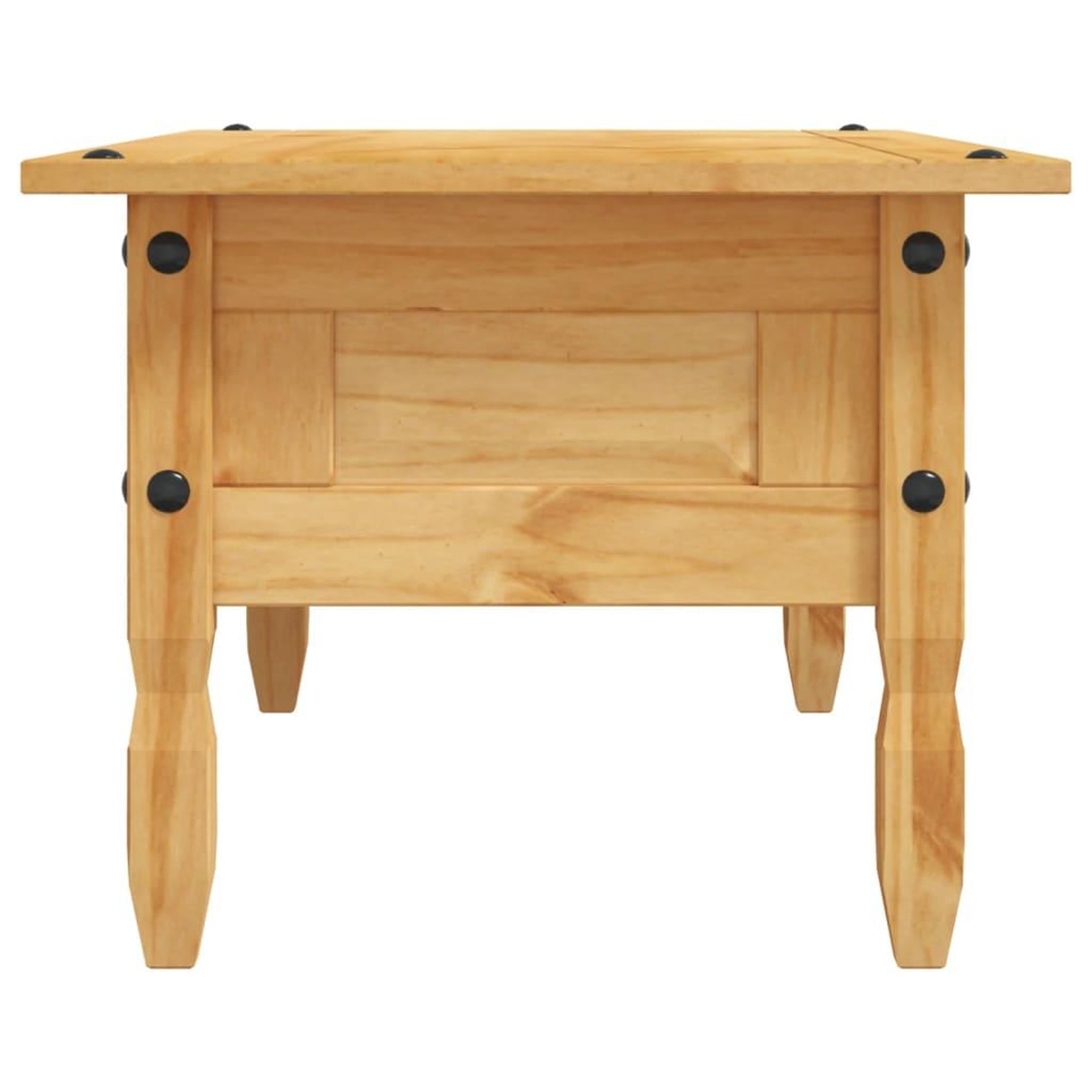 Voir la diapositive 5 : VIDAXL Table basse Pin mexicain Gamme  100 x 55 x 44 cm