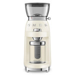 SMEG Moulin à café 240g 150w crème - CGF03CREU